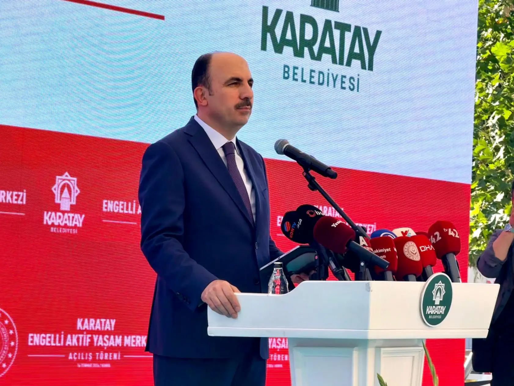 Türkiye'nin en büyüğü, Konya'nın ilki! Dev projeyi Bakan Göktaş açtı