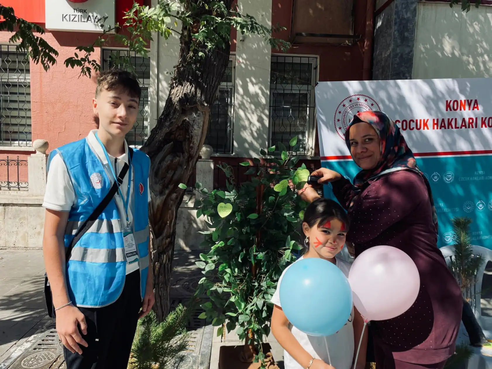 Konya'da COP31 kapsamında dikkat çeken etkinlik! Çocuklar geleceğe mesaj bıraktı