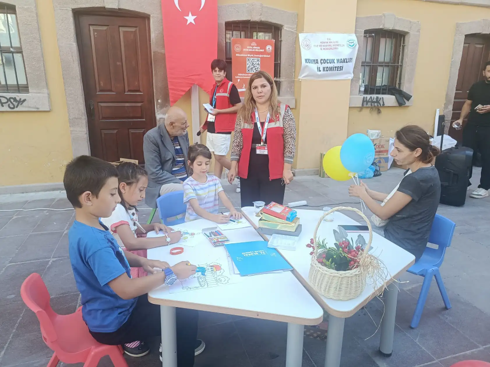 Konya'da COP31 kapsamında dikkat çeken etkinlik! Çocuklar geleceğe mesaj bıraktı