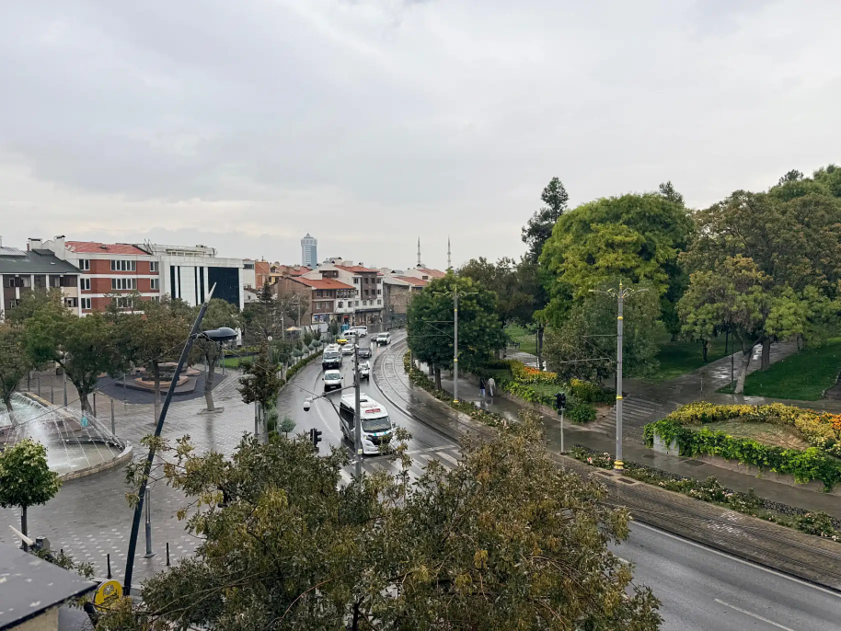 Konya renklerini değiştirdi! Yeşil sarıya dönüyor