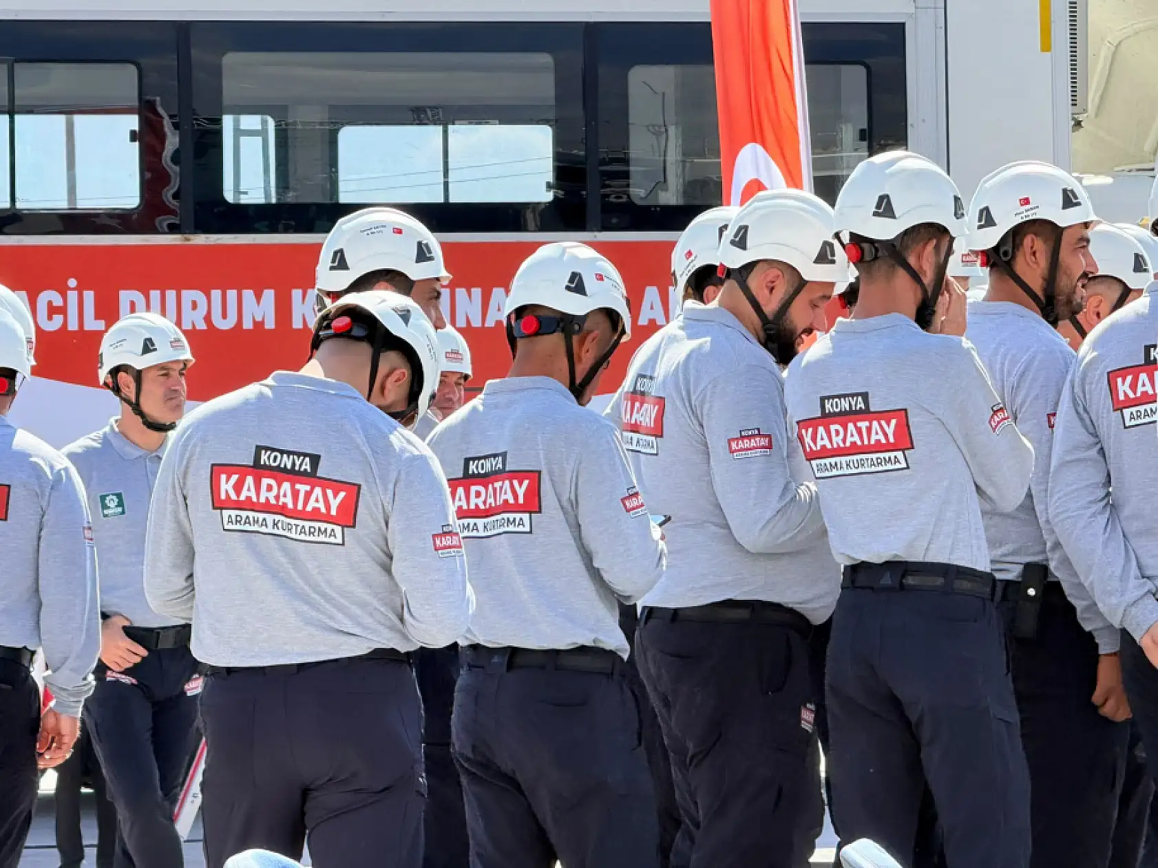 Afete karşı Türkiye'de bir ilk: Karatay Arama Kurtarma ekibi sahada!
