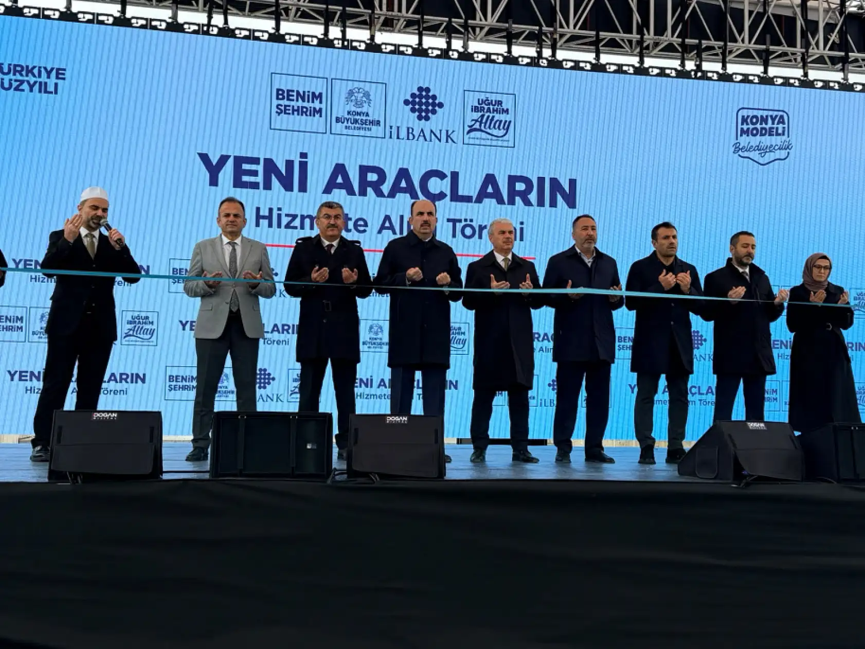 Konya'da 419 milyon liralık dev filo! 54 yeni araç hizmete girdi