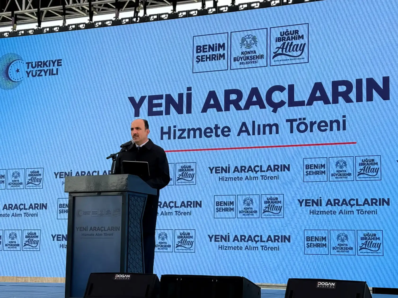 Konya'da 419 milyon liralık dev filo! 54 yeni araç hizmete girdi