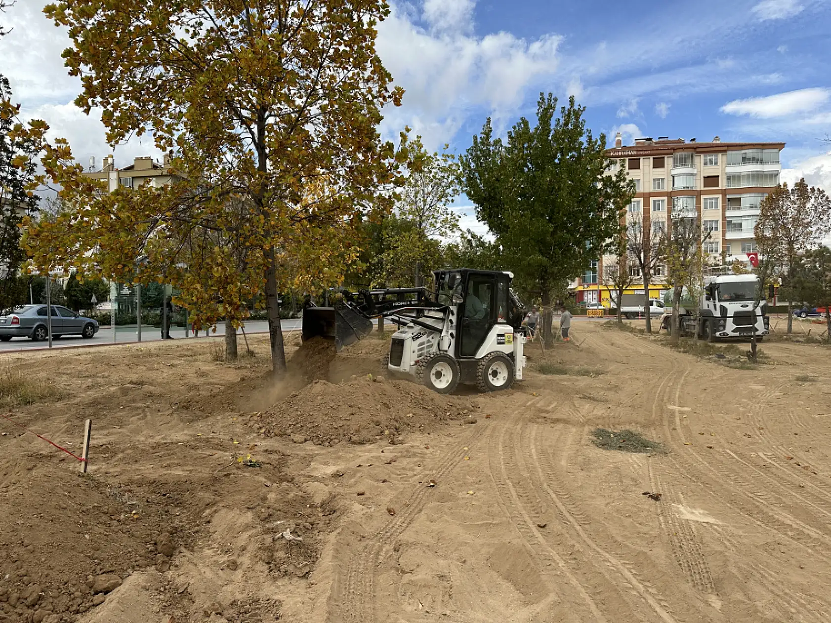 Konya'da dev proje için tek bir ağaca bile kıymadılar