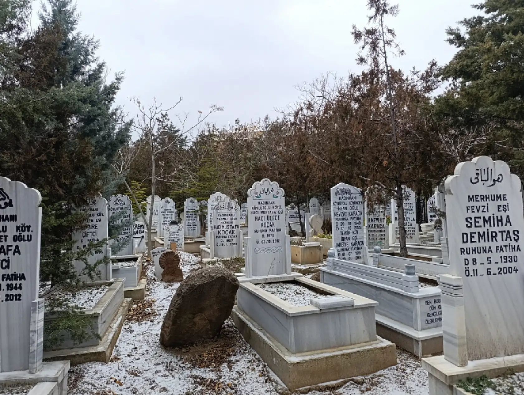 Konya'da 2 Şubat 2026 Pazartesi günü vefat edenler