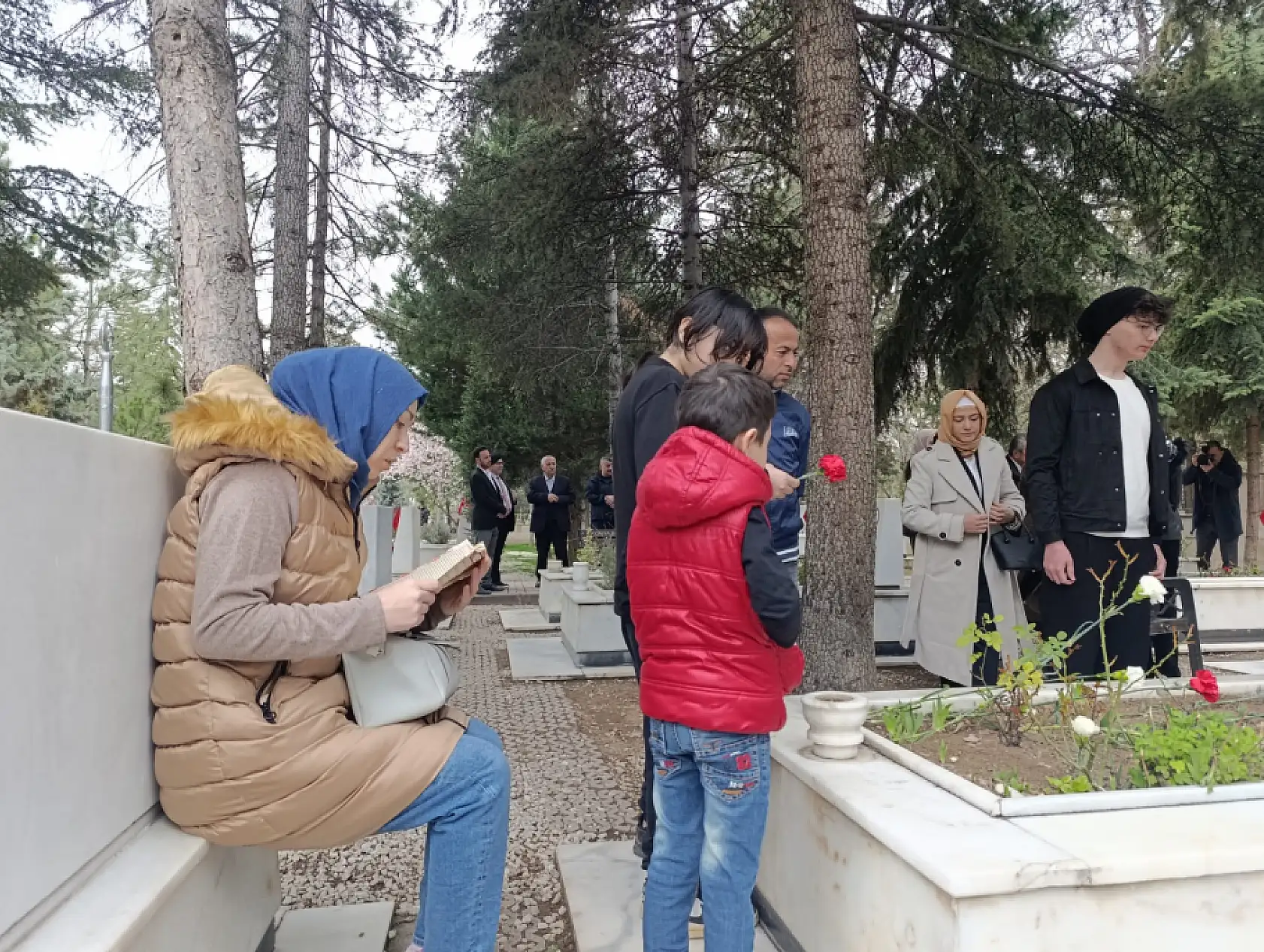 Konyalı gazi söylemleriyle duygulandırdı: 'Onlar şehit olmasaydı biz burada olamazdık'