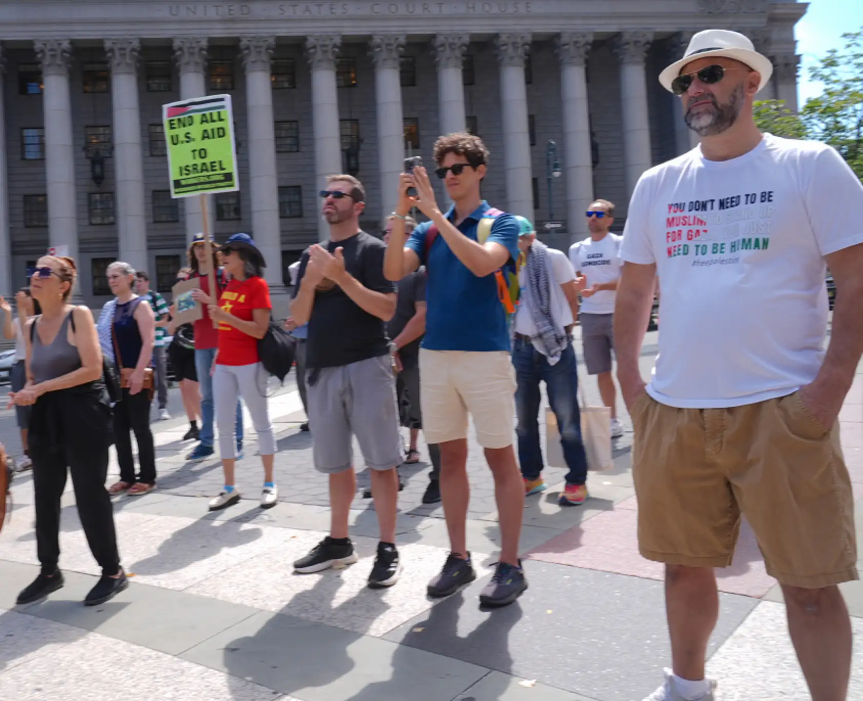 New York'tan Gazze'ye destek!