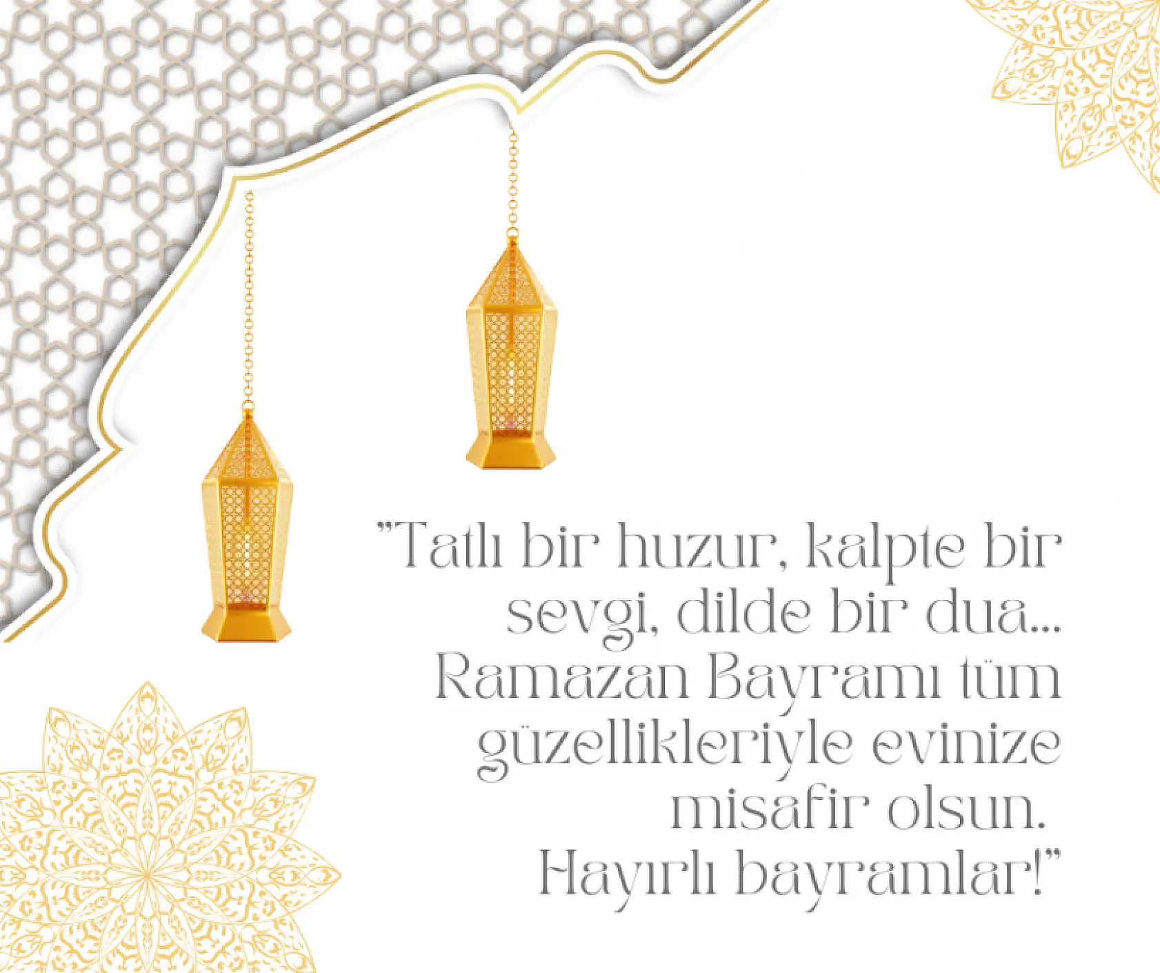 Ramazan Bayramı mesajları 2025: Sevdiklerinize bayramı hissettirin! Kısa, anlamlı, resimli bayram mesajları