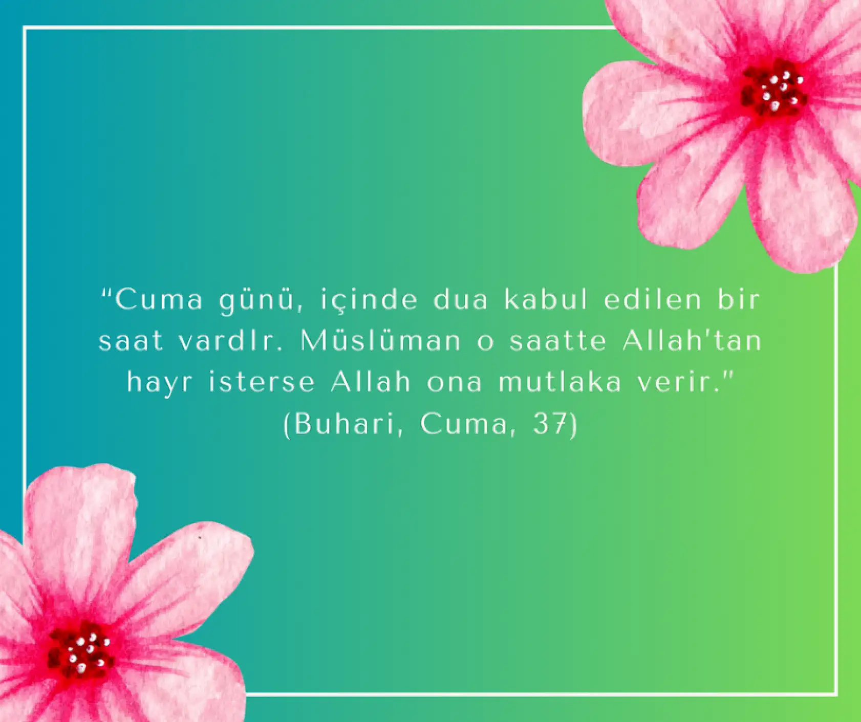 Cuma mesajları yeni ve ayetli 2025: En güzel, kısa, anlamlı ve hadisli Cuma mesajları ve sözleri