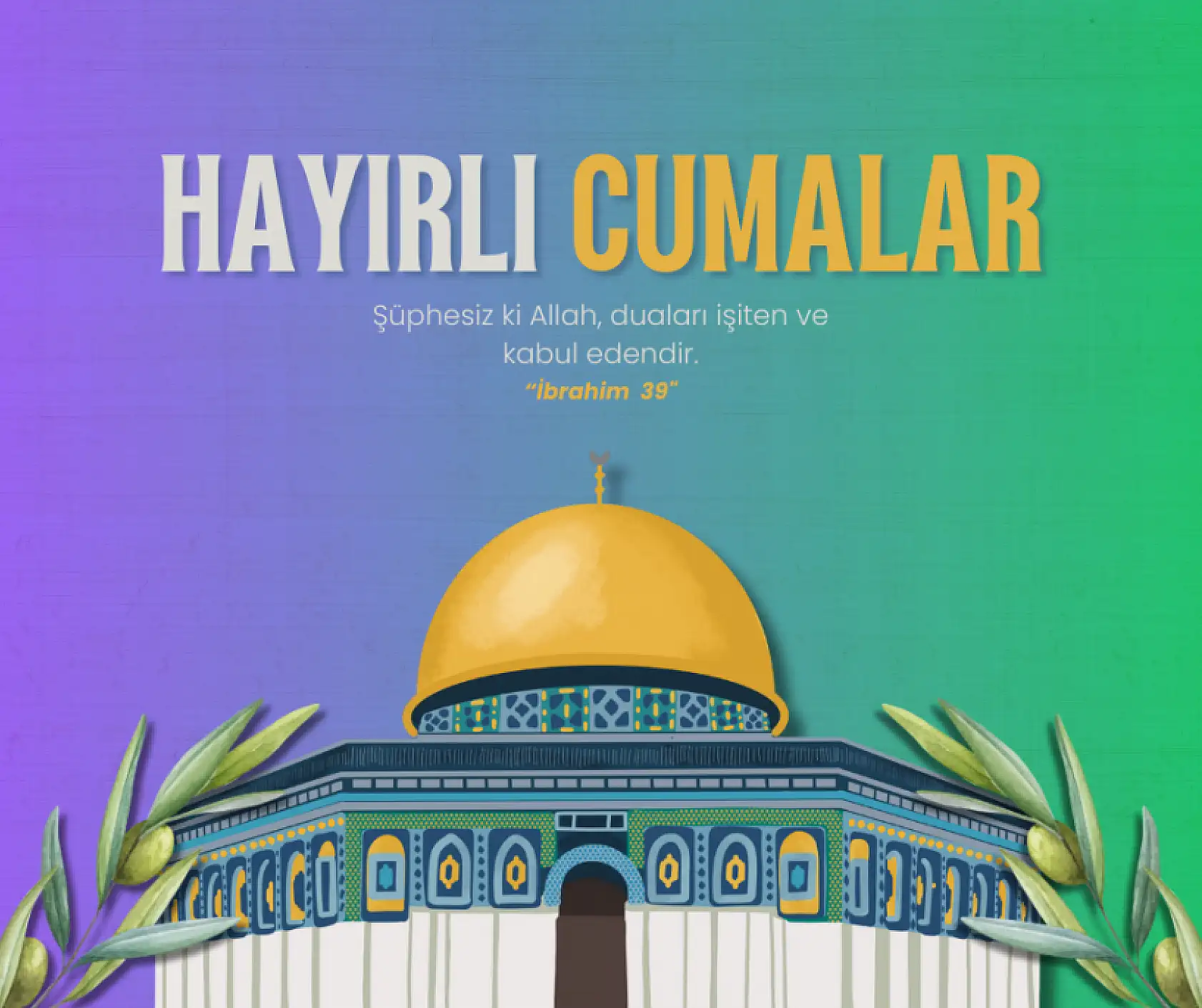 Cuma mesajları 2025: Resimli, dualı Cuma mesajları, en güzel Cuma sözleri (18 Nisan 2025)