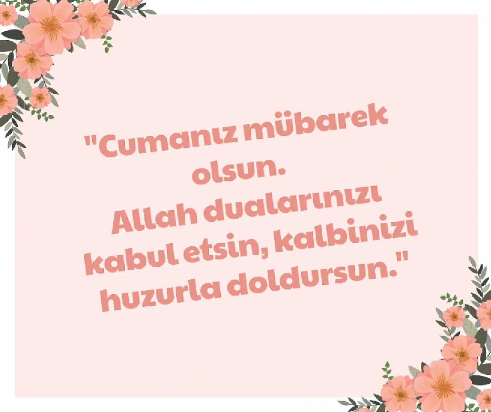 Cuma mesajları 2025: Resimli, dualı Cuma mesajları, en güzel Cuma sözleri (18 Nisan 2025)