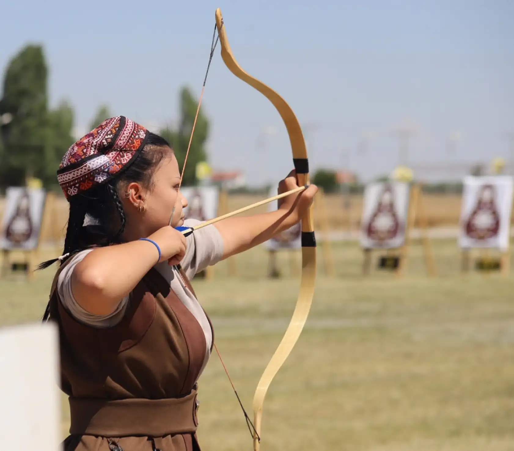 Konya'da 240 sporcu hedefe Ok attı