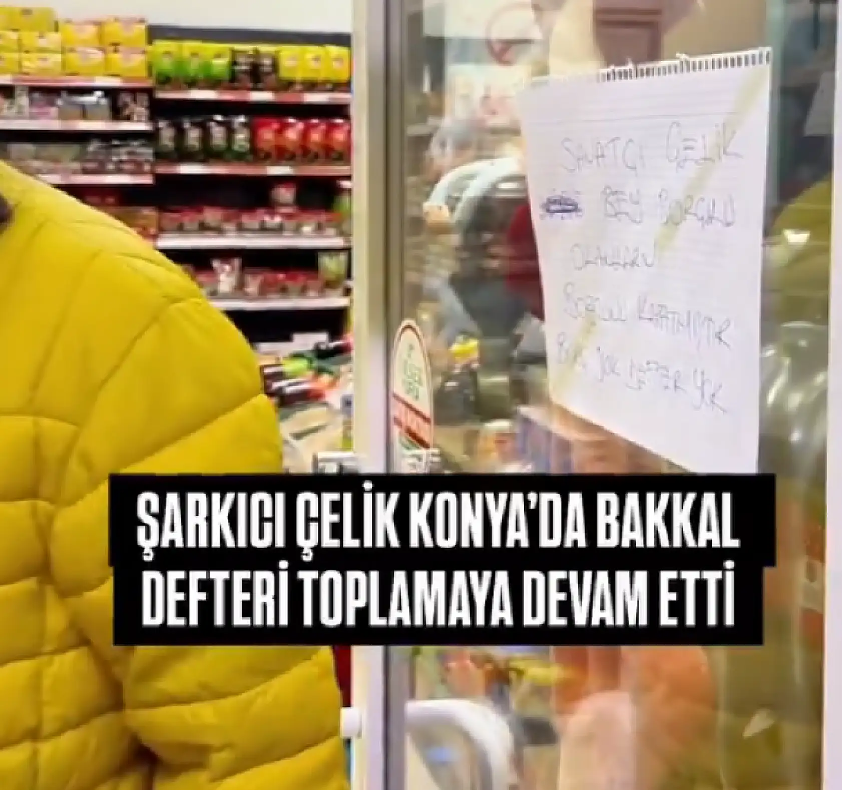 Ünlü Sanatçı Konyalıların borcunu ödedi: 'Paylaşmaya devam edeceğim'