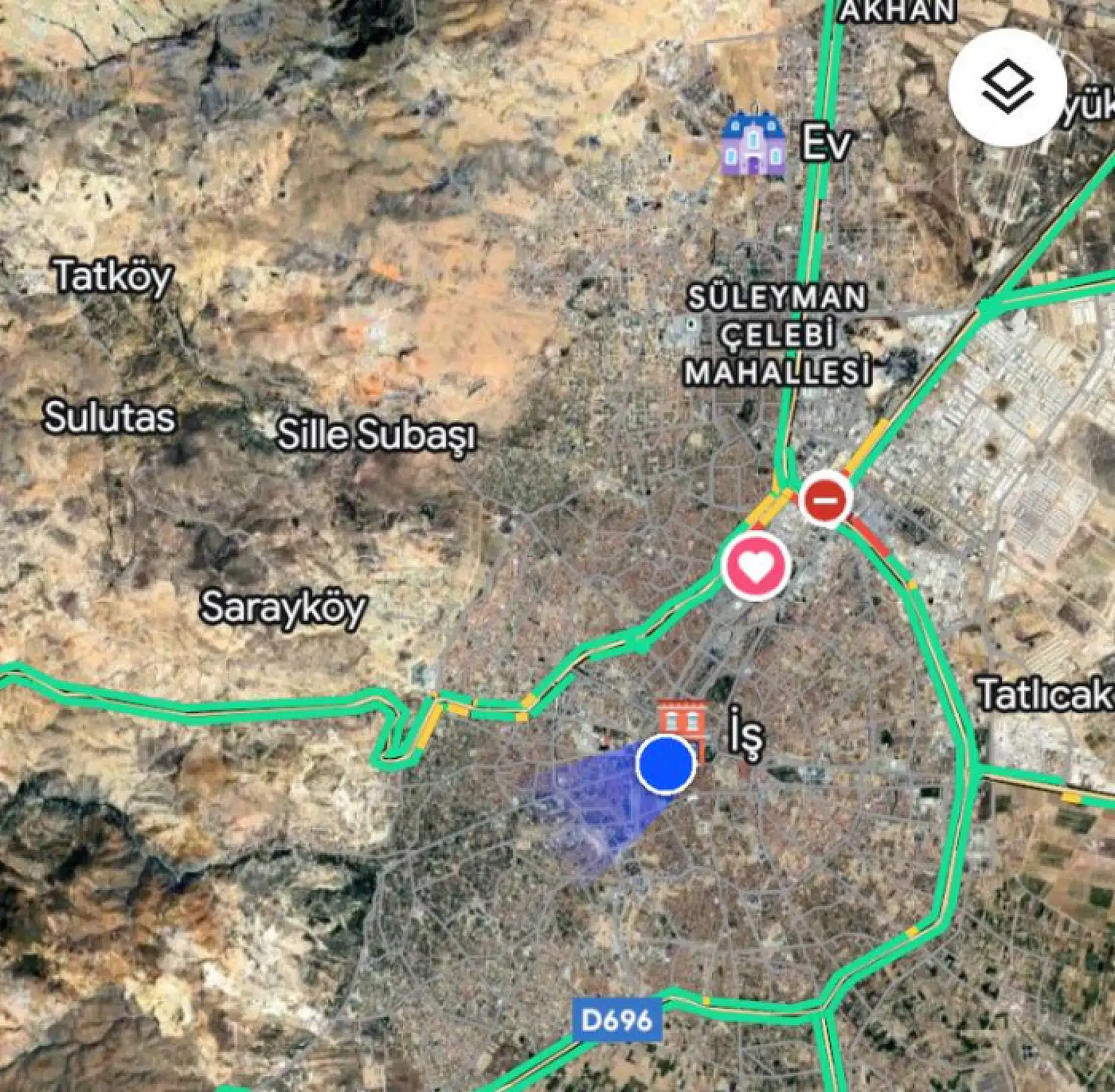 Konya'da Bireysel Araç Kullanımı Azaldı, Tüm Yollar Yeşile Döndü