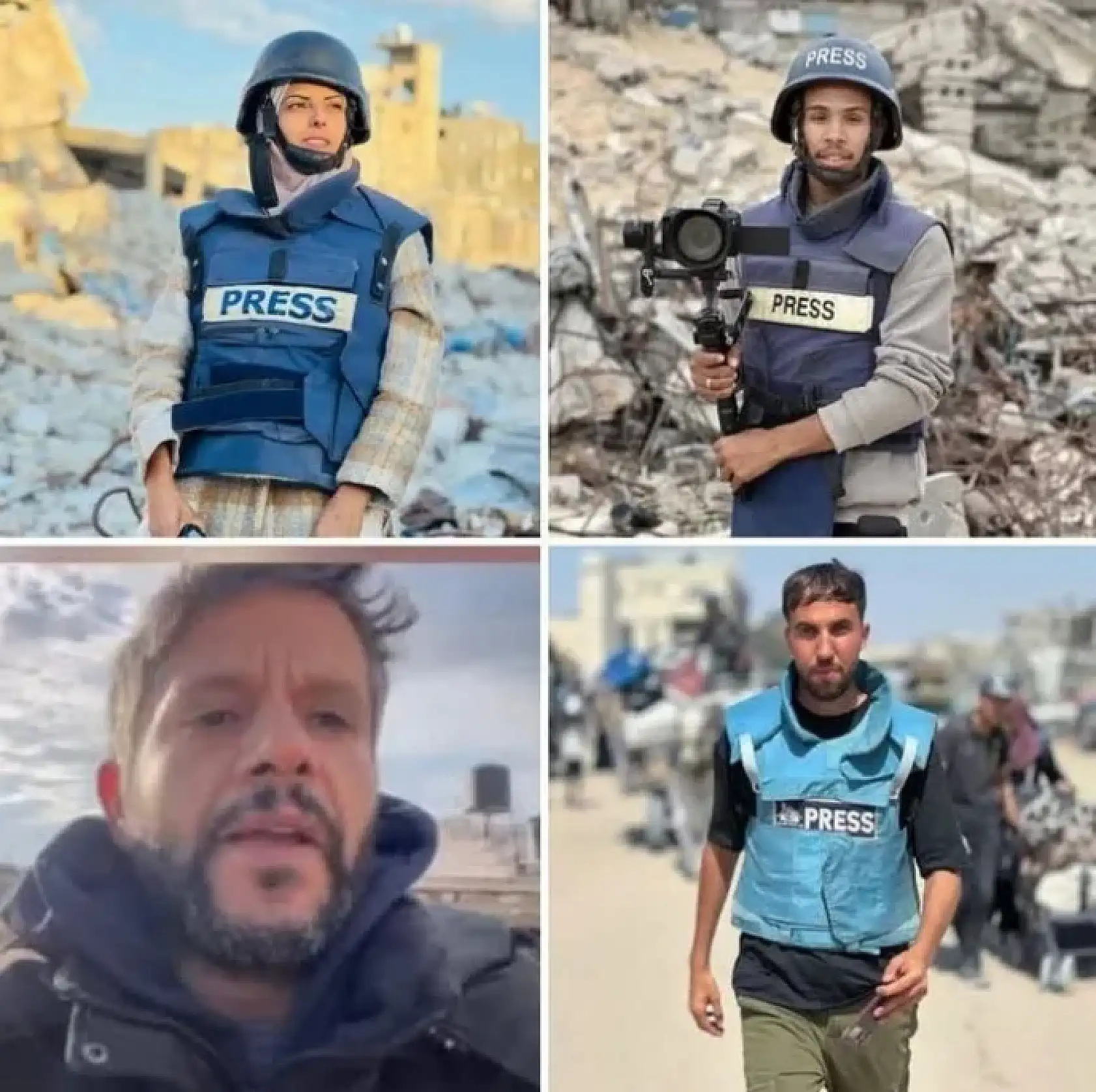 Gazze'de 4 gazeteci daha katledildi: Gazze'nin sesi susturuluyor!