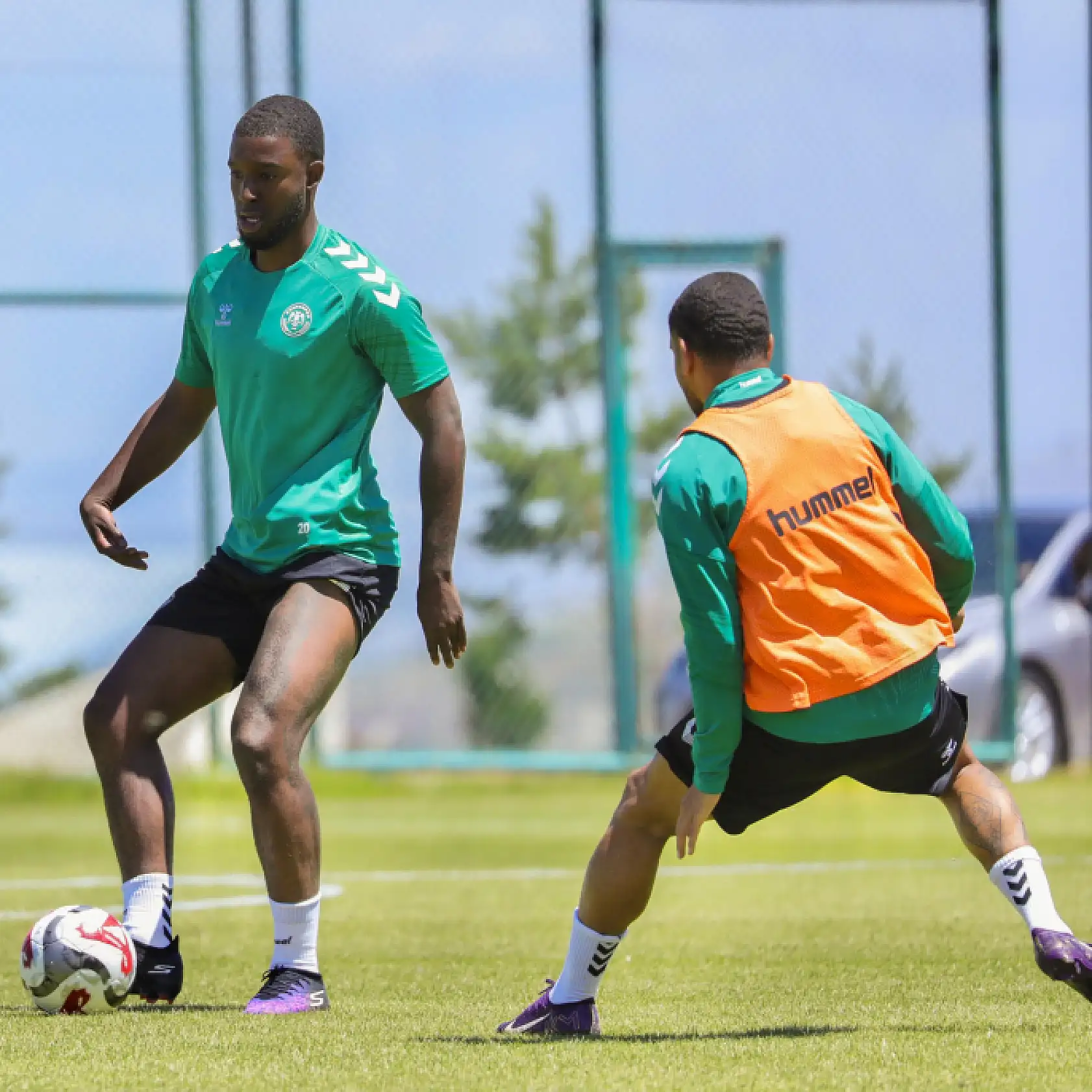 Konyaspor'un kupa yürüyüşü Erzurum'da başladı