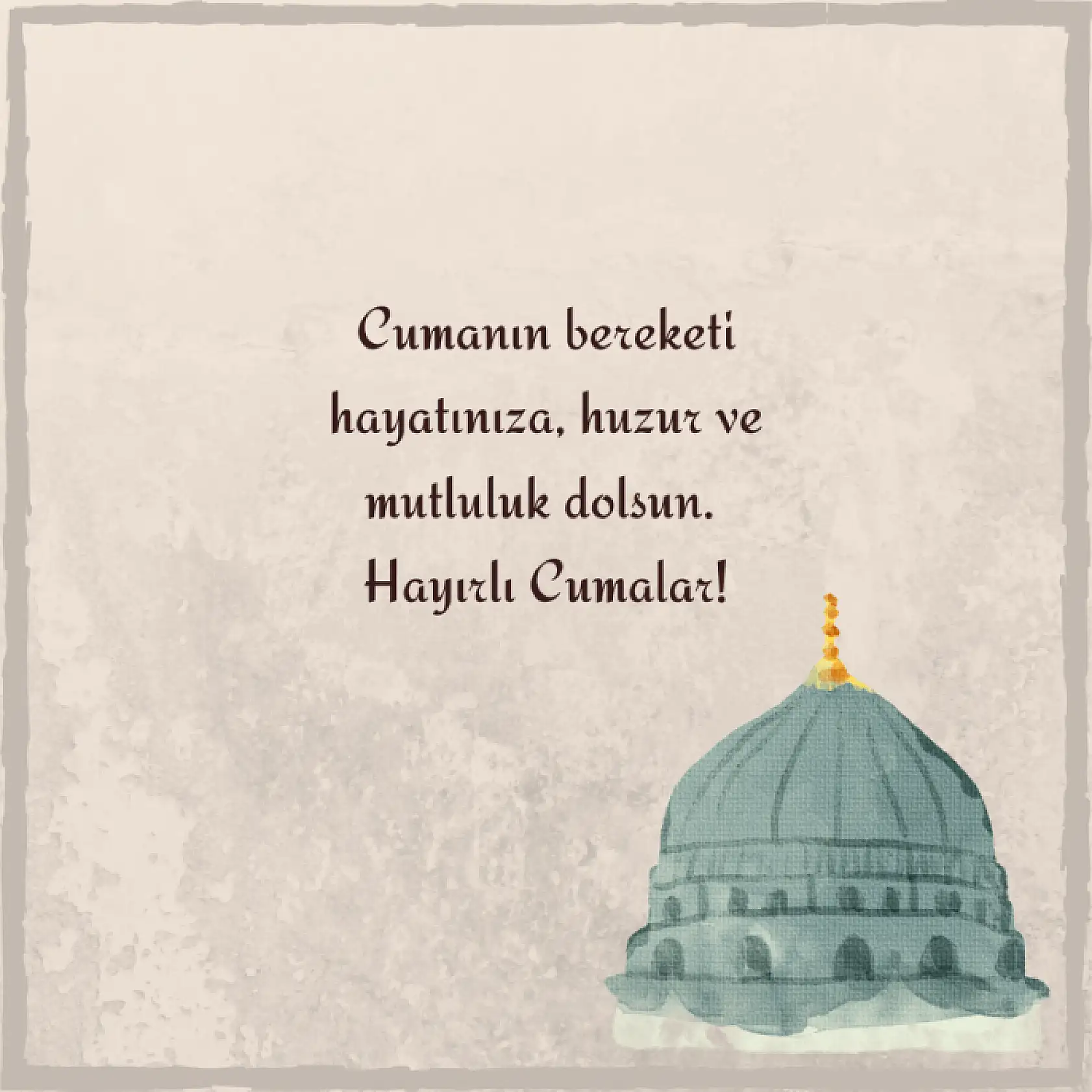 Resimli cuma mesajları: Yeni Cuma mesajları 2025: Anlamlı, dualı, ayetli ve resimli cuma mesajları