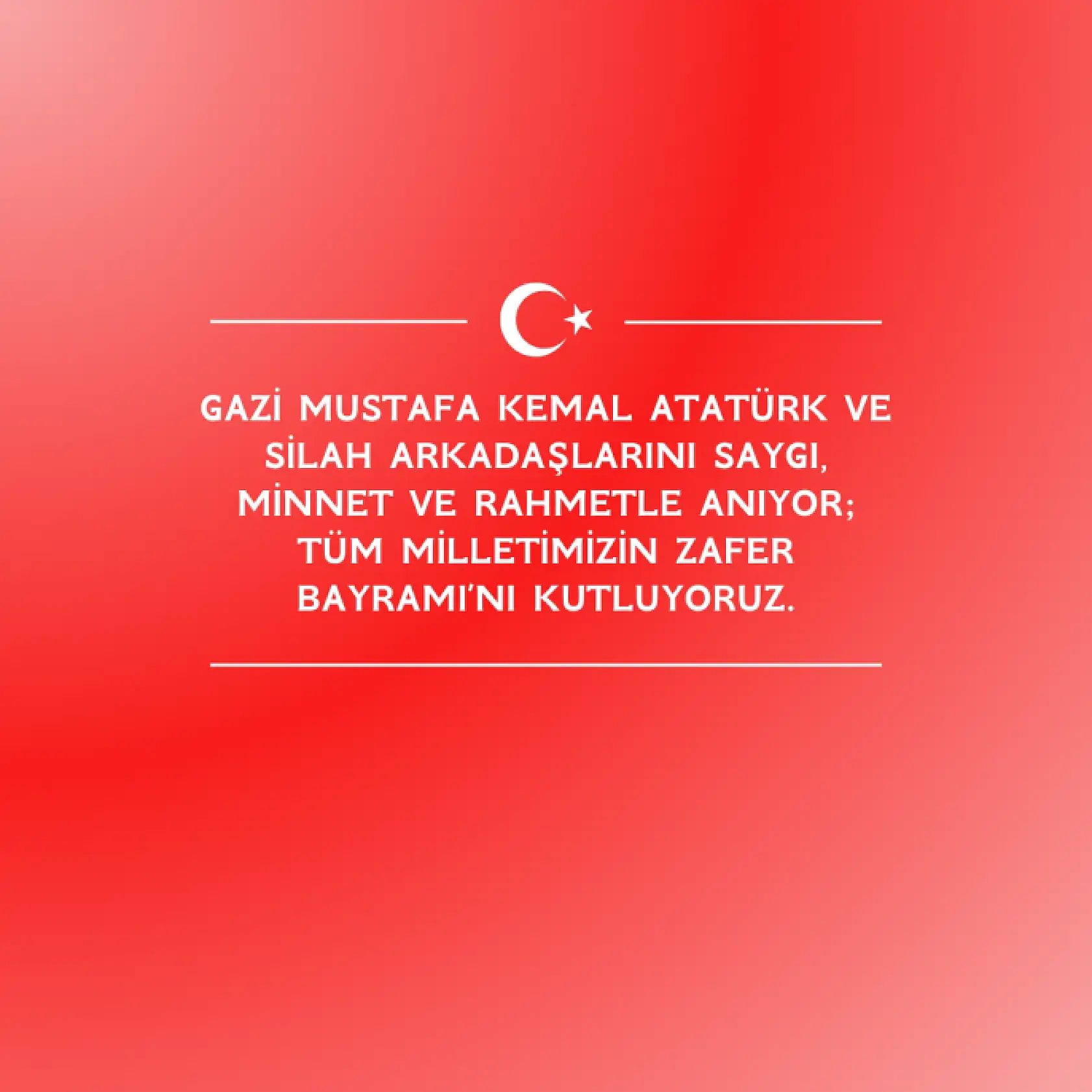 30 Ağustos Zafer Bayramı: 30 Ağustos Zafer Bayramı mesajları, kısa, uzun, farklı, anlamlı, coşkulu 30 Ağustos Zafer Bayramı mesajları