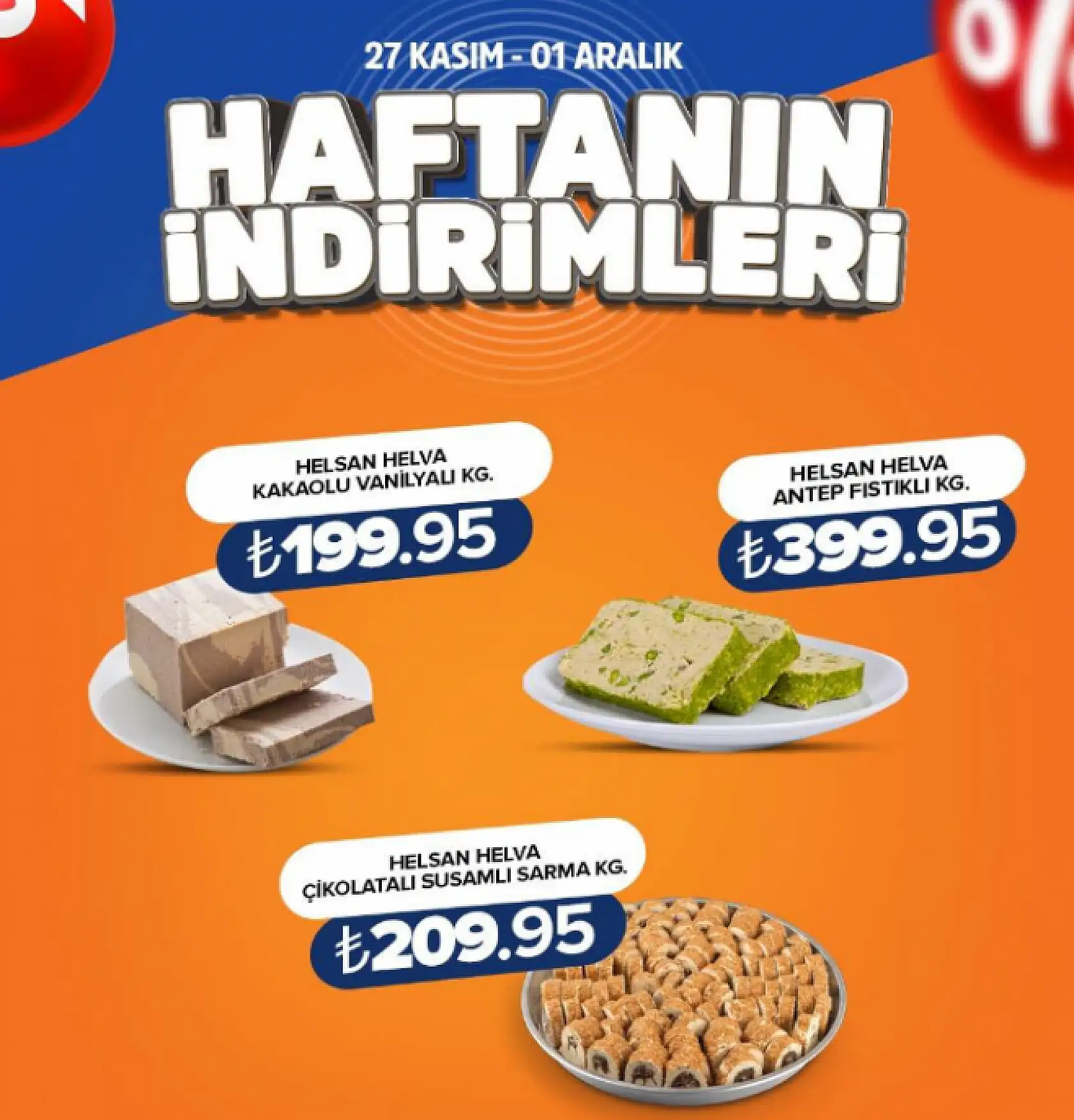 Konya'da çok sayıda şubesi bulunan zincir market kampanyaya gitti: Çok sayıda ürün yarı fiyatına satılacak!