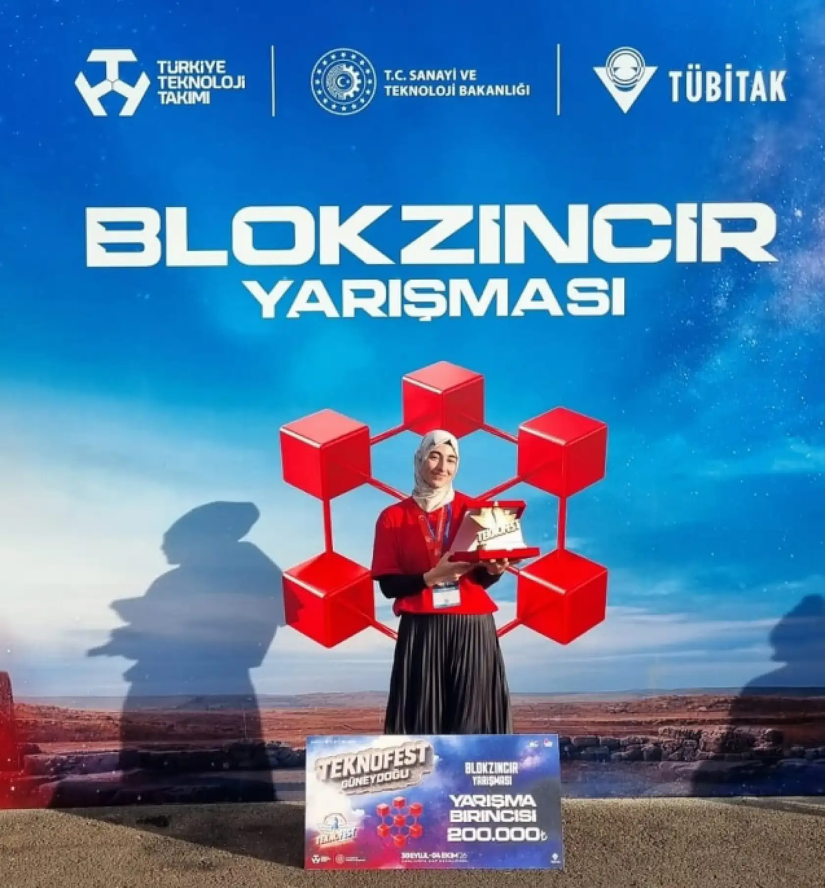 Konya'dan mezun olan genç mühendis TEKNOFEST'in yıldızı oldu