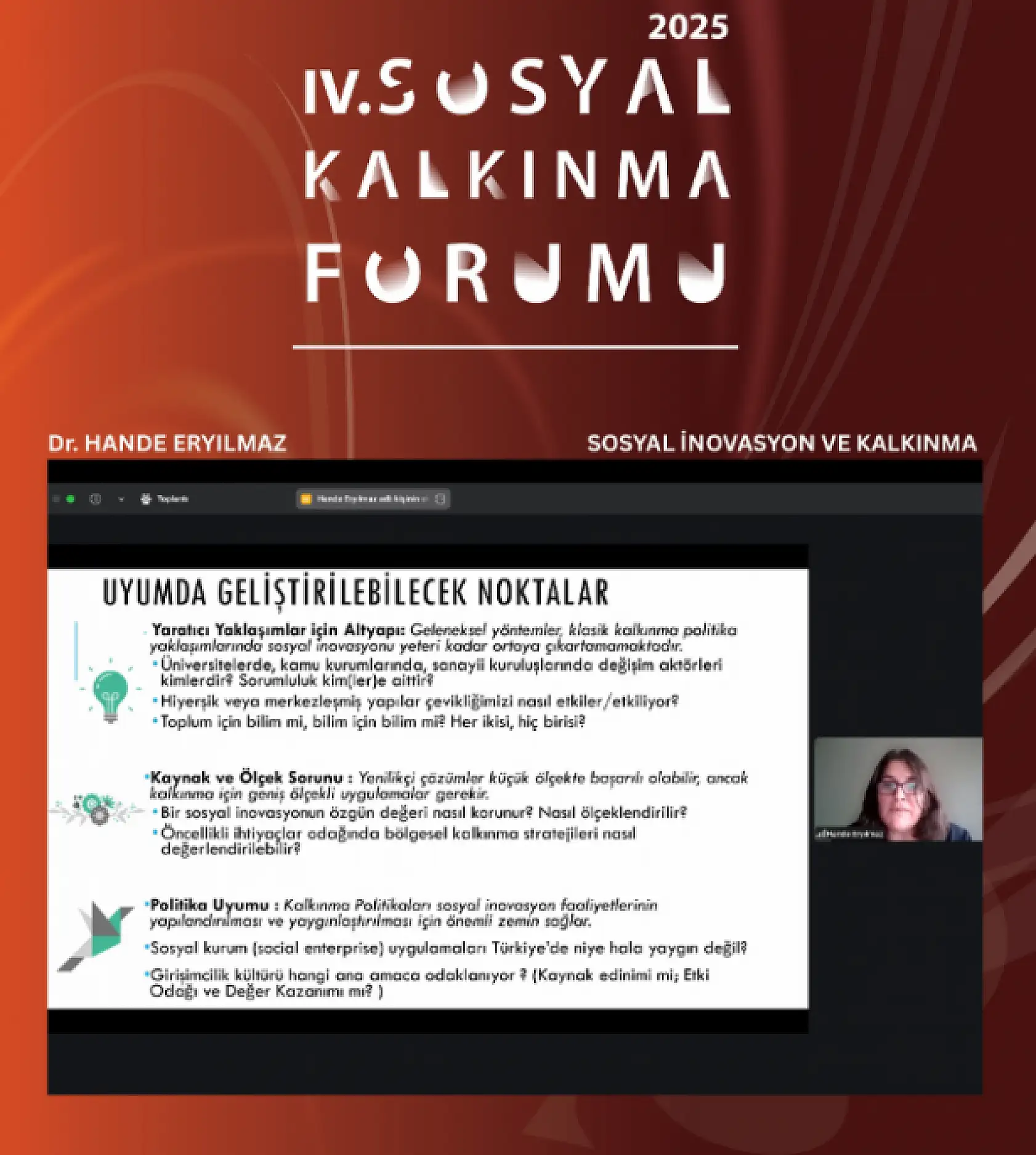 Konya'da 4. Sosyal Kalkınma Forumu düzenlendi!