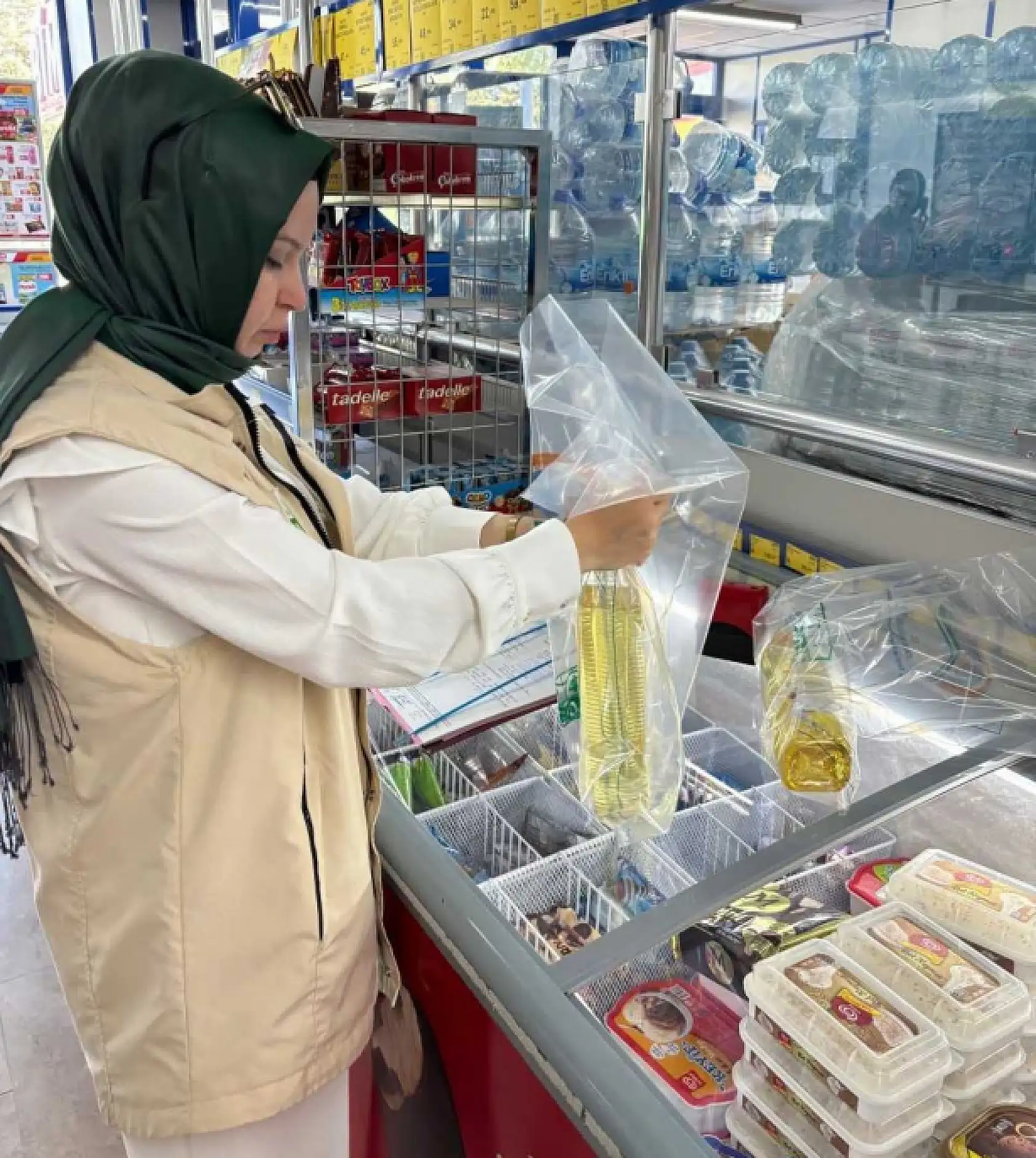 Konya'da market ve toptan tüketim alanlarında sıkı denetim