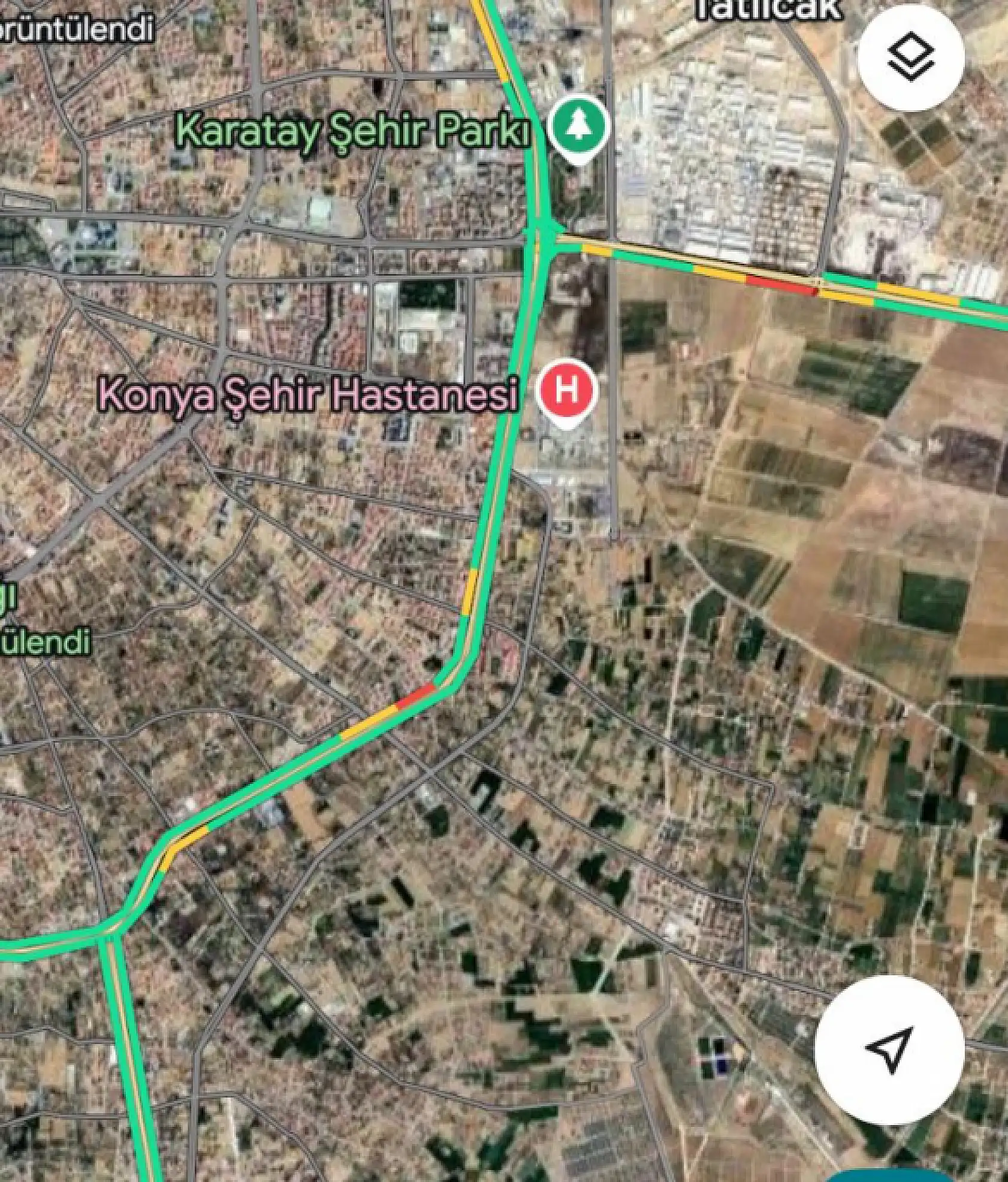 Konya'da Bireysel Araç Kullanımı Azaldı, Tüm Yollar Yeşile Döndü