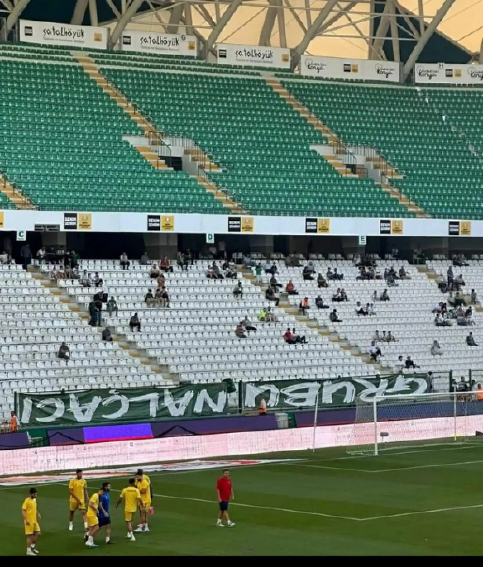 Konyaspor'a bu yakışmadı! bu davranış tribün jargonuna ters...