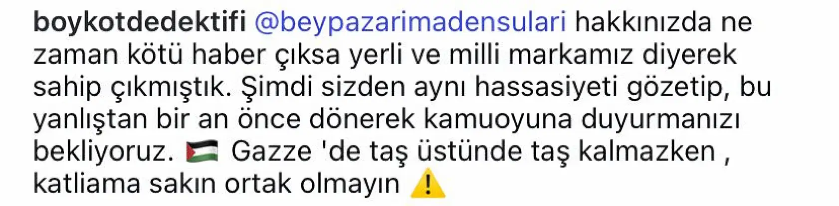 Beypazarı Soda'ya boykot uyarısı: Yer kiralaması tepki çekti!