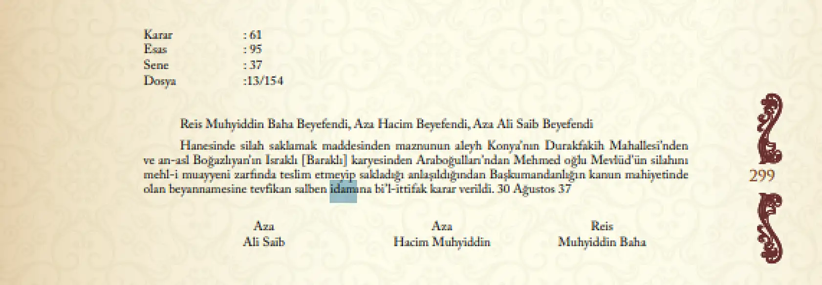 Konya'da sonu darağacında biten hayatlar