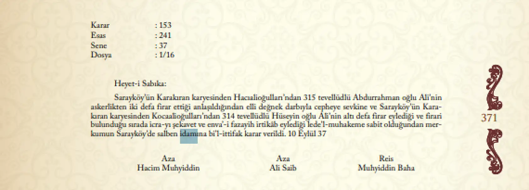 Konya'da sonu darağacında biten hayatlar