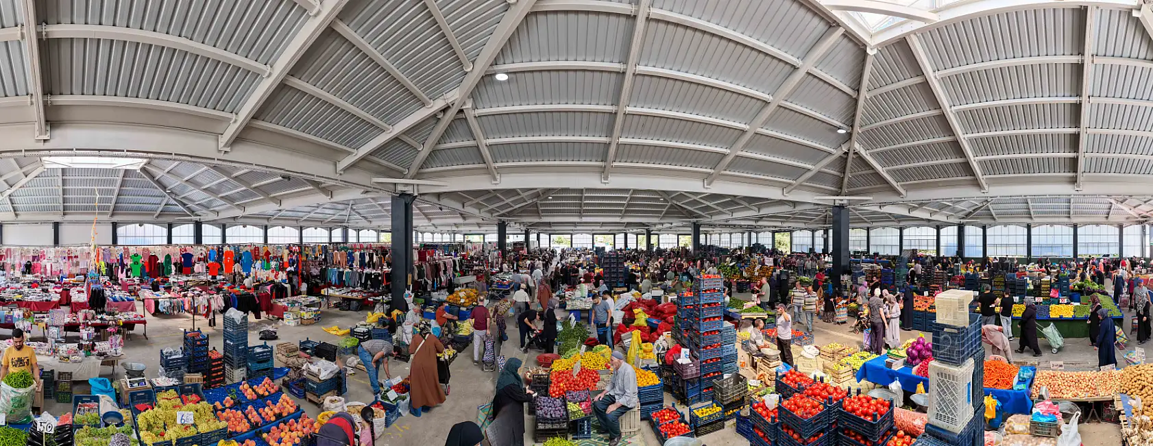 Konya'da o pazar baştan aşağı değişti! İşte yeni hali