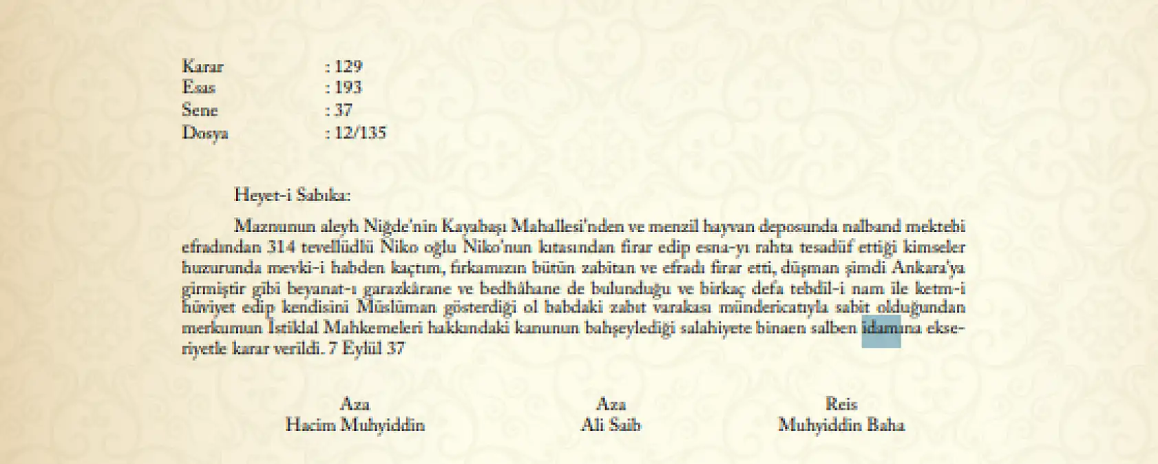 Konya'da sonu darağacında biten hayatlar