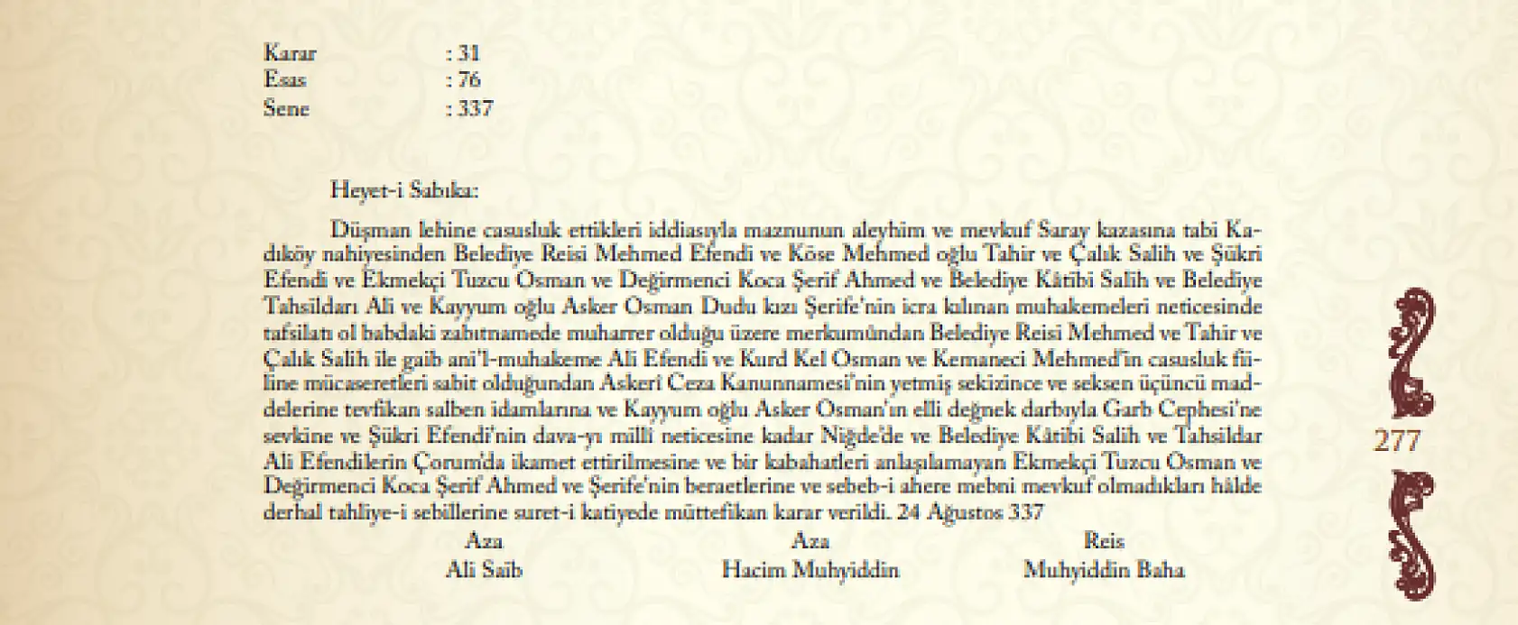 Konya'da sonu darağacında biten hayatlar