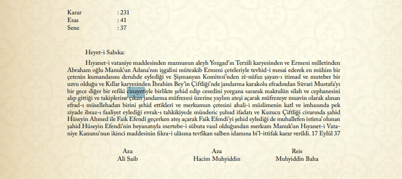 Konya'da sonu darağacında biten hayatlar