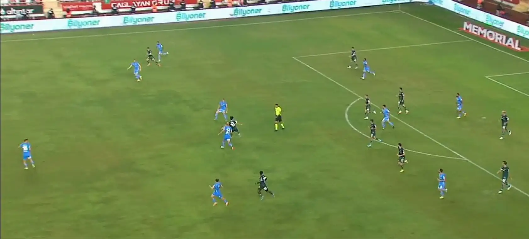 Antalyaspor Karşılaşmasında bir ilk yaşandı