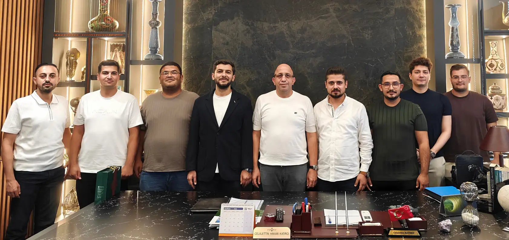 Genç KOMÜT, MEKPAN Panel'in üretim tesisini inceledi
