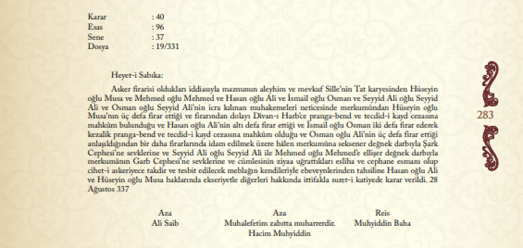 Konya'da sonu darağacında biten hayatlar