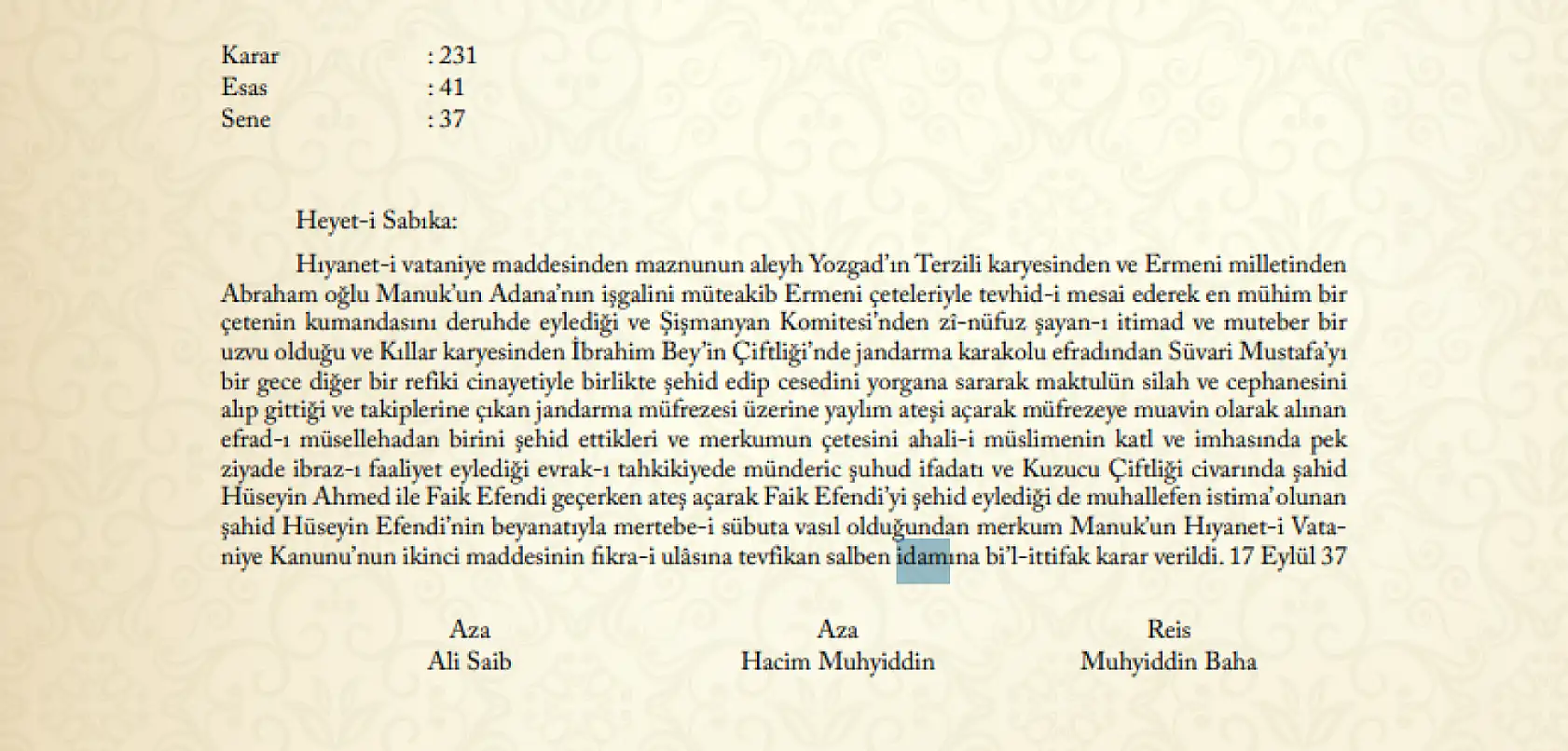 Konya'da sonu darağacında biten hayatlar