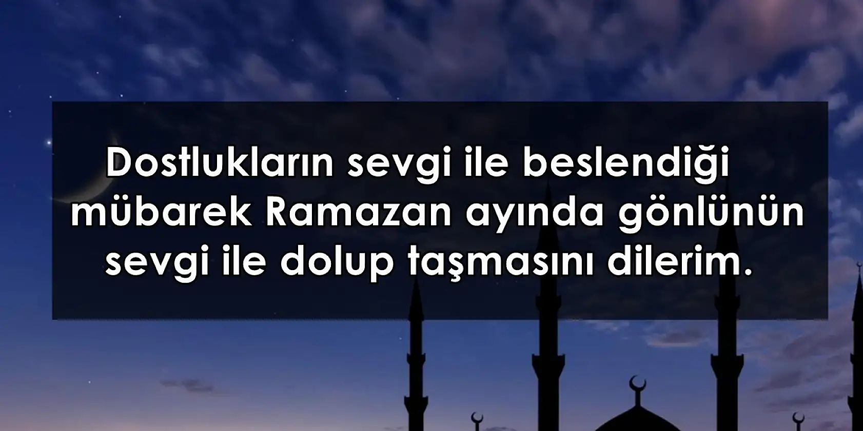 Ramazan ayına özel mesajlar! Dualı, anlamlı, uzun-kısa mesajlar 2025