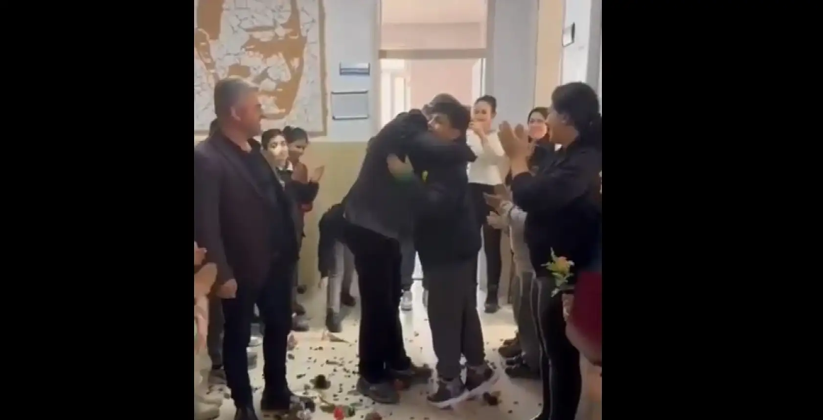 Konya'da kalpleri titreten veda: Gözyaşları sel oldu