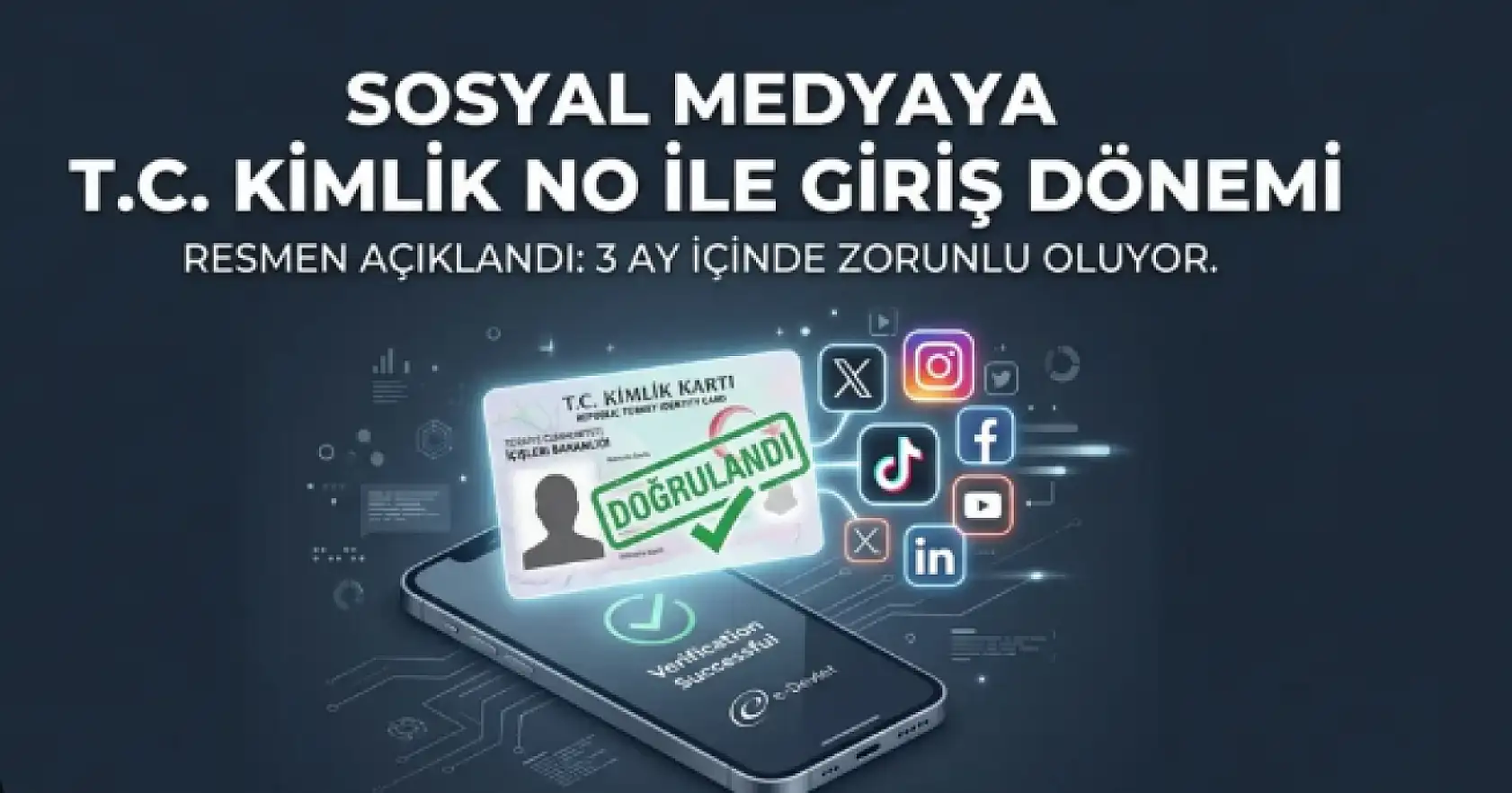 Bakan Gürlek açıkladı: Sosyal medyaya düzenleme geliyor! Girişte T.C. numarası zorunlu olacak!