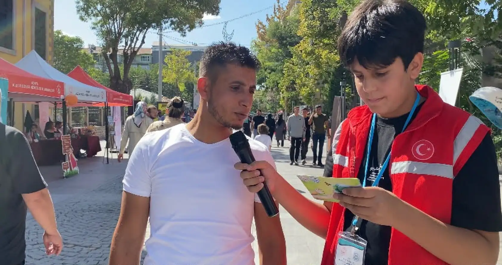 Konya'da COP31 kapsamında dikkat çeken etkinlik! Çocuklar geleceğe mesaj bıraktı