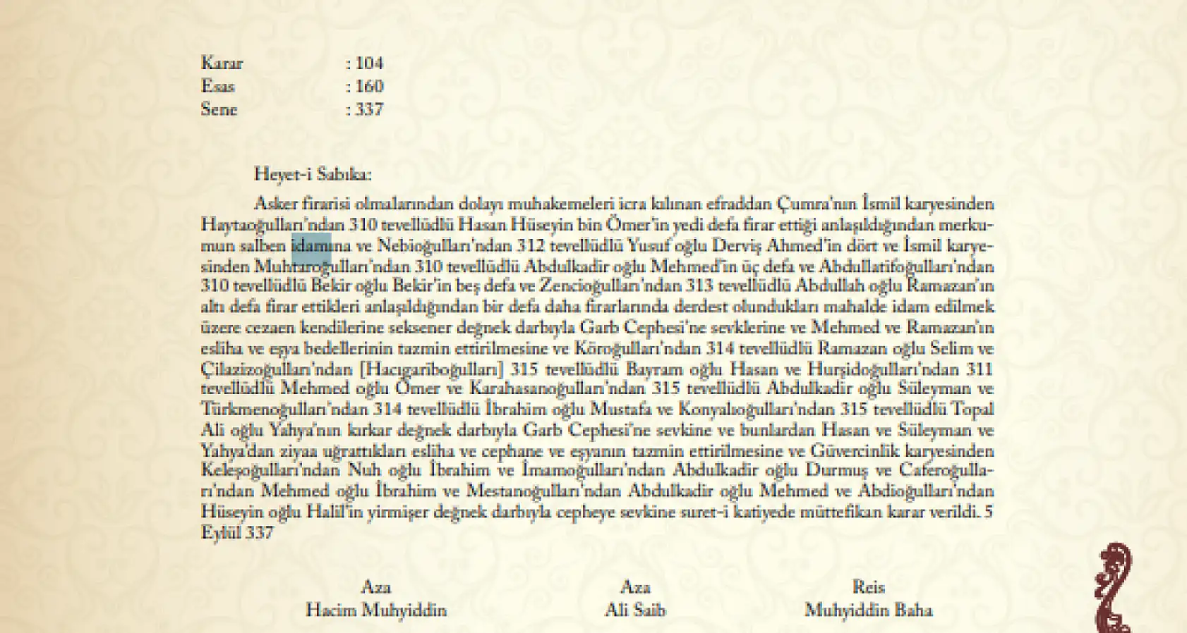 Konya'da sonu darağacında biten hayatlar