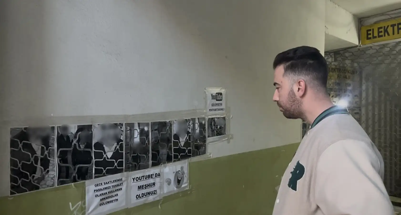 'Gülümseyin, kameradasınız!' Tuvaletini yapanları böyle teşhir etti