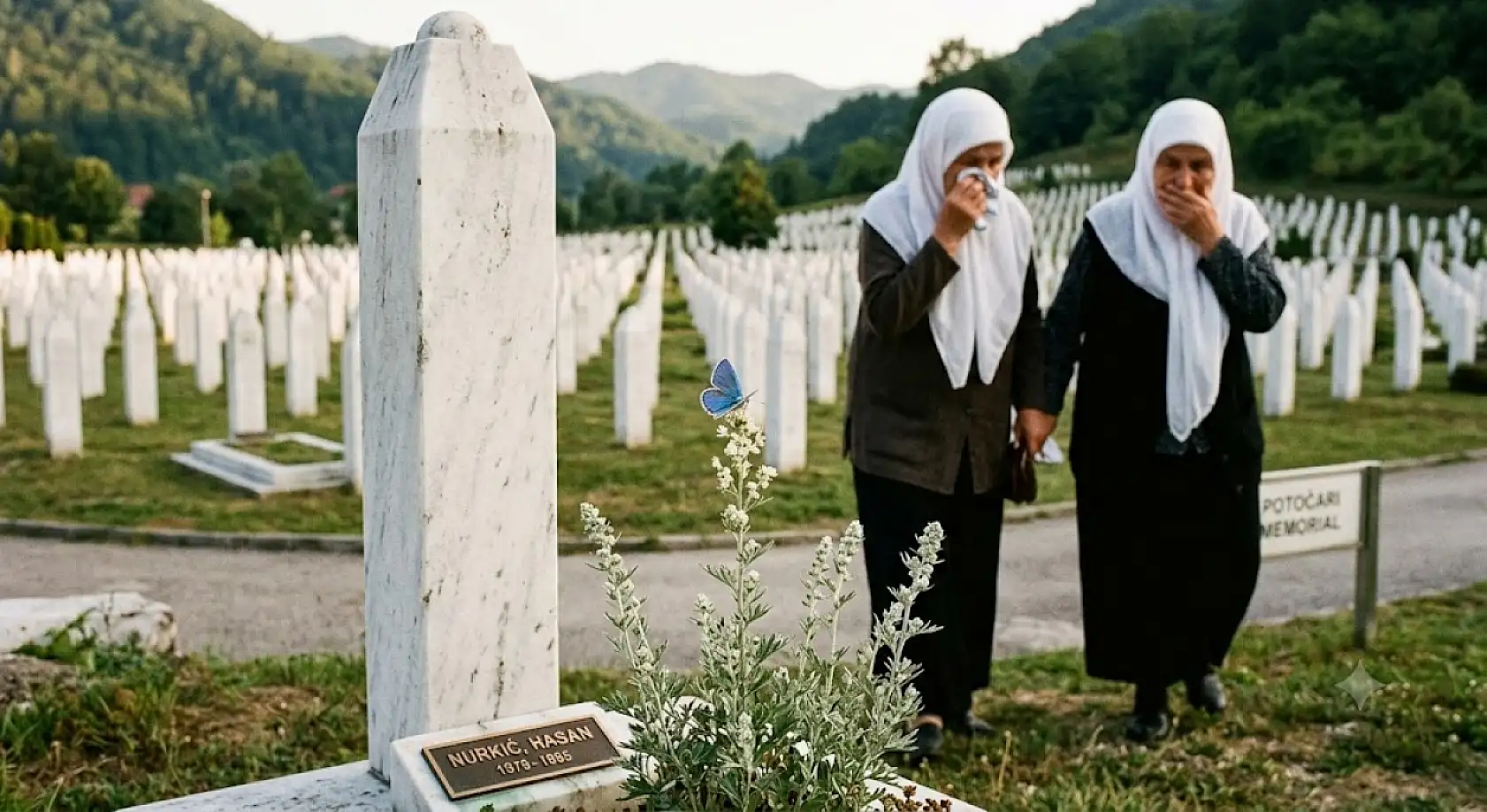 Avrupa'nın sustuğu Srebrenitsa Soykırımı'nı mavi kelebekler nasıl haykırdı?