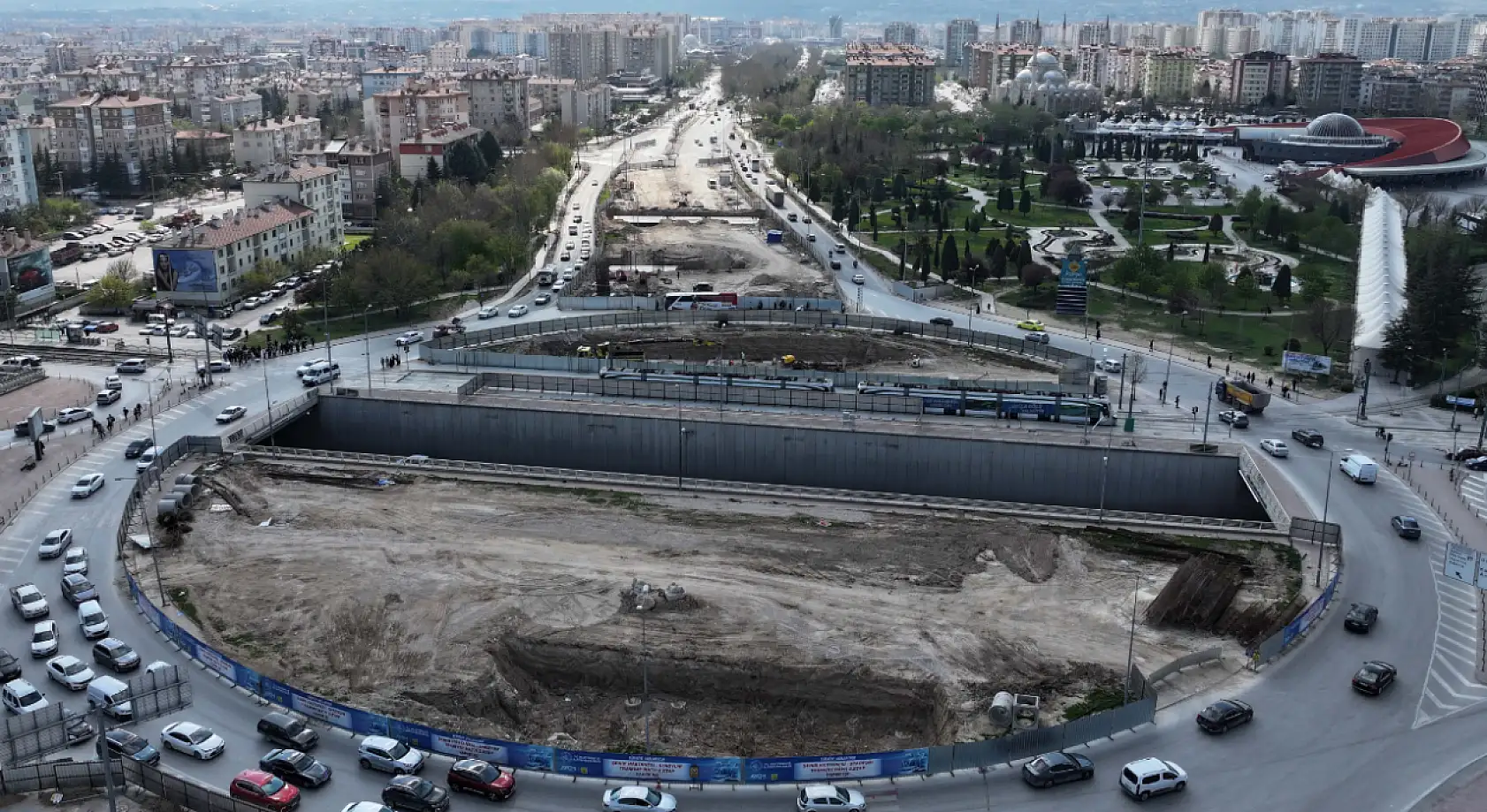 Konya'da yapımda olan kavşak için kritik gelişme!