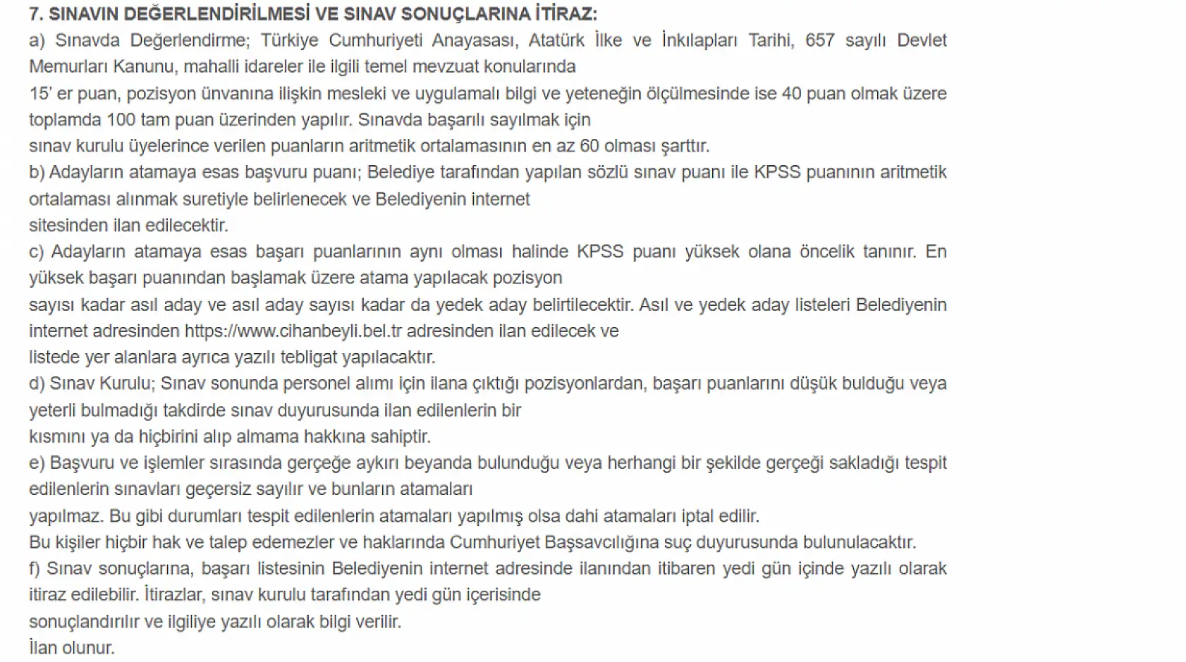 Konya'daki o belediye personel alımı yapacak! Başvuru tarihini kaçırmayın