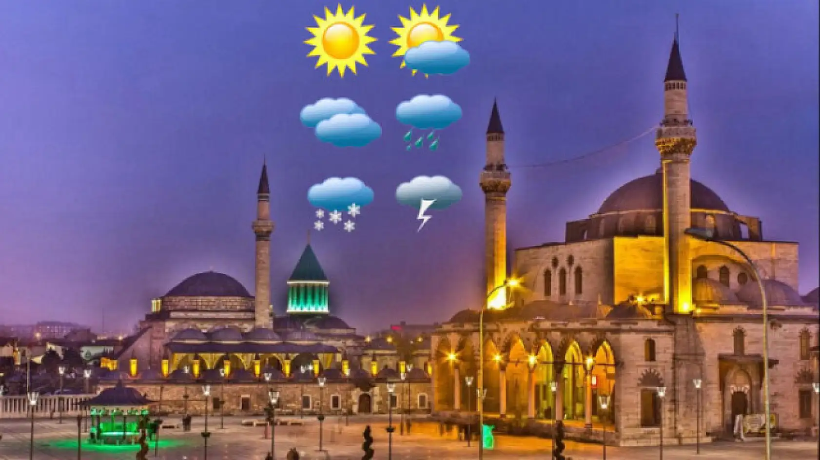 Konya iki mevsimi birden yaşıyor! Bu hafta hava nasıl olacak?