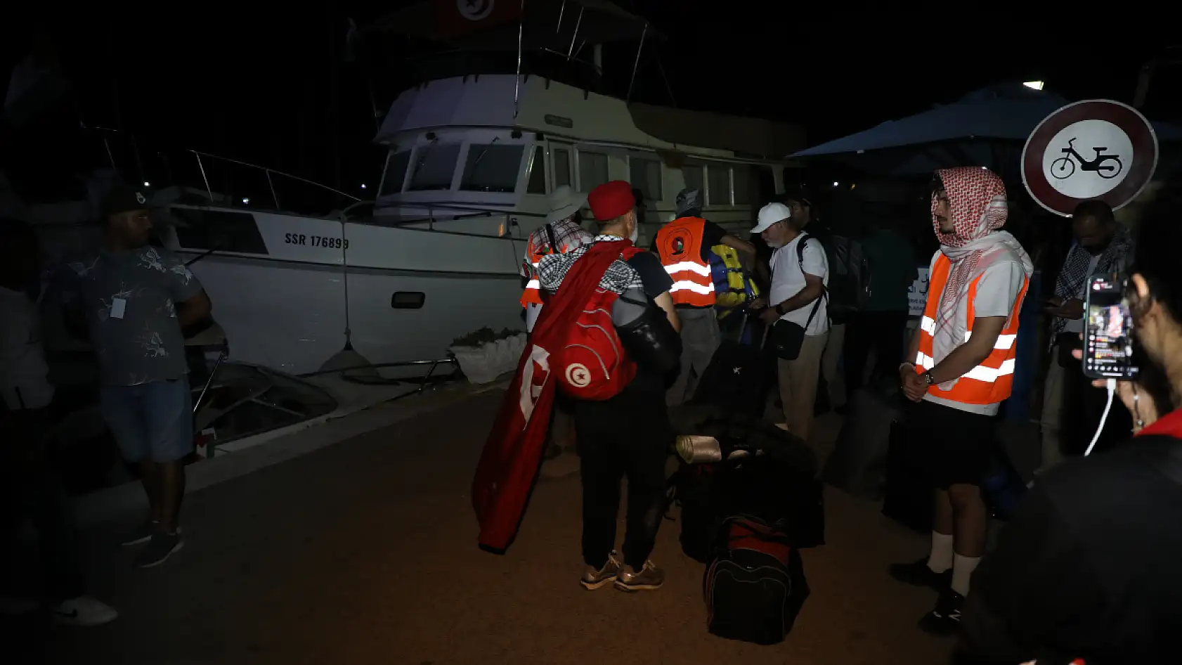 Tunus'tan Küresel Sumud Filosu'na katılacak tekneler Binzert'e doğru yola çıktı
